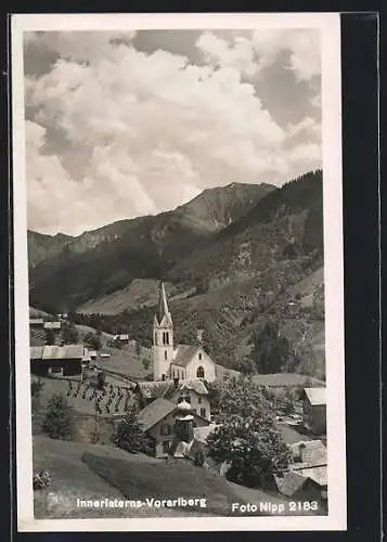 AK Laterns /Vorarlberg, Innerlaterns mit Kirche