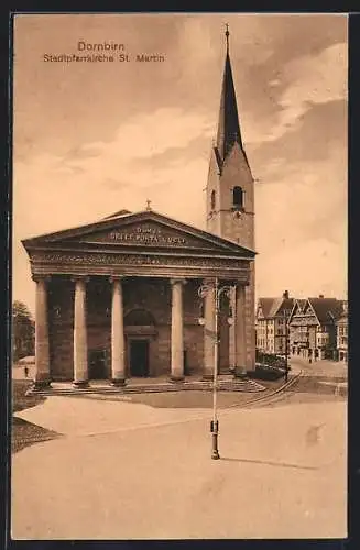 AK Dornbirn, Stadtpfarrkirche St. Martin