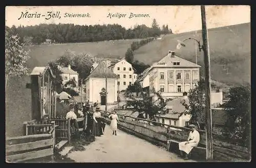 AK Maria-Zell /Steiermark, Heiliger Brunnen, Restaurant