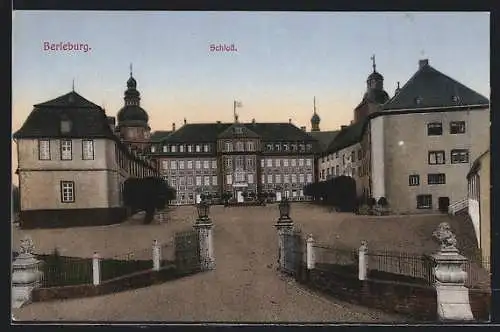 AK Berleburg, Blick auf das Schloss