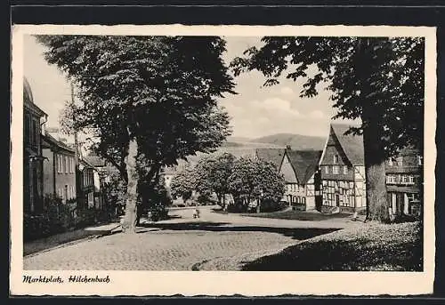 AK Hilchenbach, Partie am Marktplatz