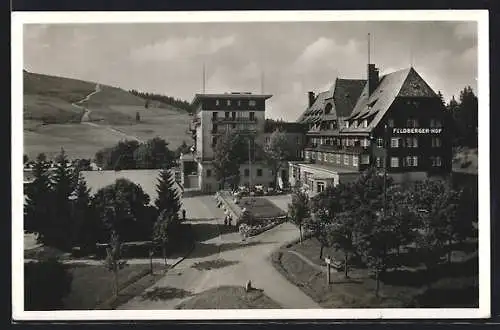 AK Feldberg /Schwarzwald, Hotel Feldbergerhof aus der Vogelschau