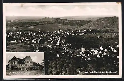 AK Korb-Steinreinach, Gasthaus zum Löwen, Gesamtansicht