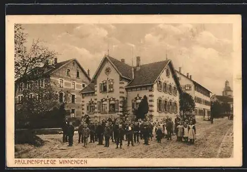 AK Winnenden, Eine Gruppe von Kindern an der Paulinenpflege