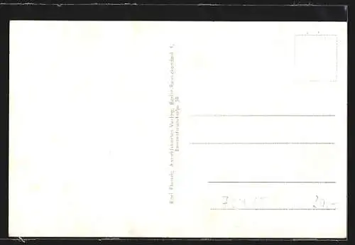 AK Bitz /Balingen, Zigarrenhaus Rudolf, Rathaus, Gesamtansicht