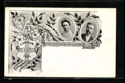 AK 14th British National Convention 1904