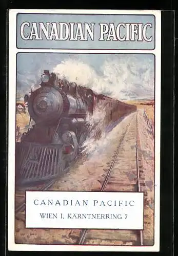 AK Canadian Pacific, Eisenbahn