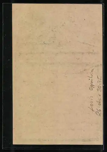 Künstler-AK sign. Louis Oppenheim: Kriegsanleihe-Kalender 1917