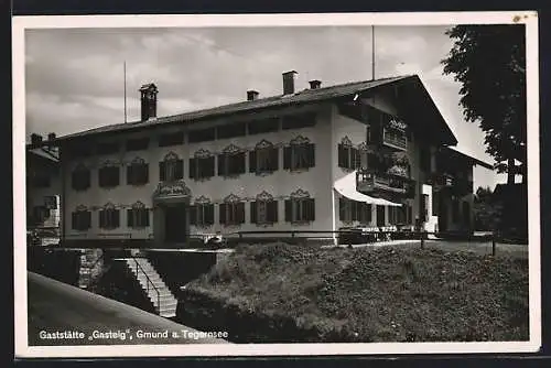 AK Gmund a. Tegernsee, Gaststätte Gasteig