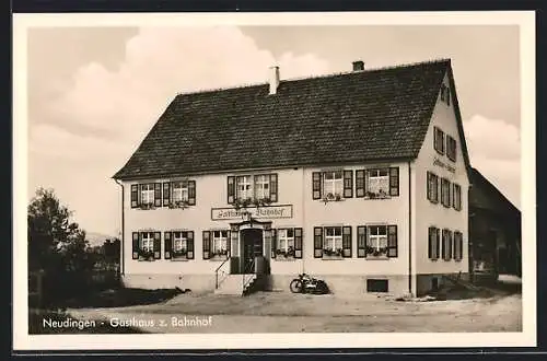 AK Neudingen, Gasthaus zum Bahnhof