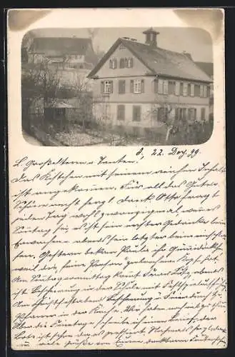 AK Dornstetten, Blick auf ein Wohnhaus