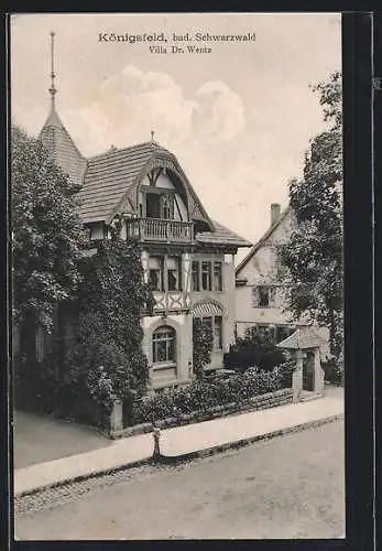 AK Königsfeld / Baden, Villa Dr. Wentz