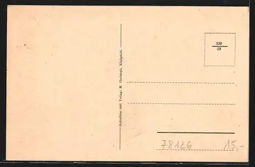 AK Königsfeld / Baden, Ansicht des Schwesternhauses