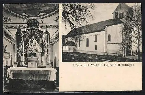 AK Hondingen, Pfarr- und Wallfahrtskirche, Gnadenaltar