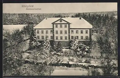 AK Königsfeld / Baden, Mädchen-Institut