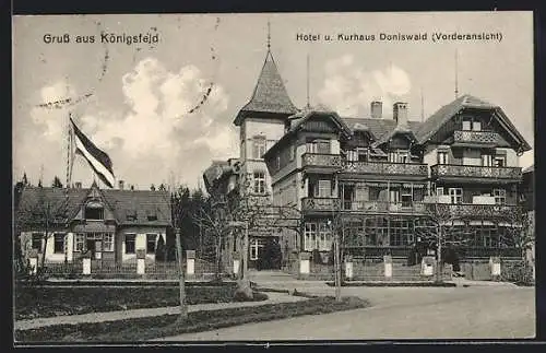 AK Königsfeld / Baden, Hotel u. Kurhaus Doniswald