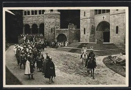 AK Reutlingen, Die Nibelungen im Naturtheater