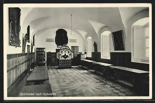 AK Oberaudorf a. Inn, Karmelitenkloster Reisach, Speisesaal