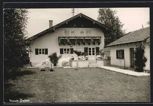 AK Bernau am Chiemsee, Blick auf Gasthaus Hans Daiber