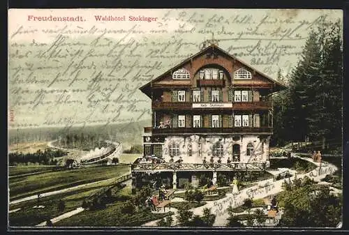 AK Freudenstadt, Waldhotel & Café Stokinger