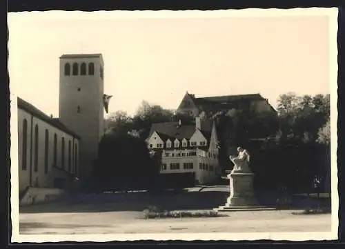 AK Starnberg, St. Maria, Auf dem Kirchplatz