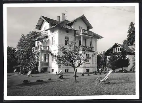 AK Bernried /Starnberger See, Hotel-Pension Haus del Fabbro