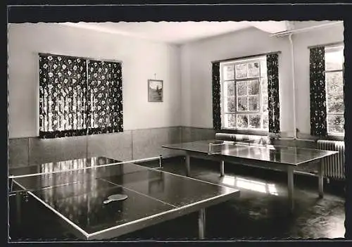 AK Glatten bei Freudenstadt, Albert-Schweitzer-Haus, Tischtennis-Raum