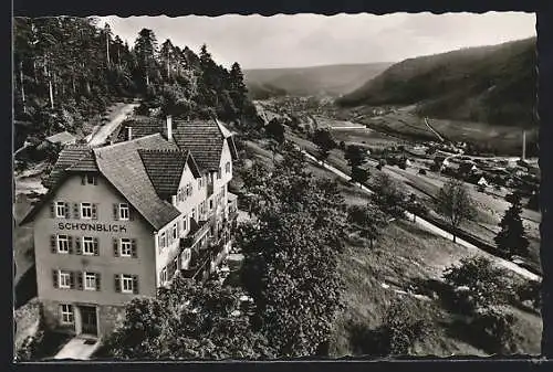 AK Baiersbronn bei Freudenstadt, Erholungsheim Hotel Schönblick