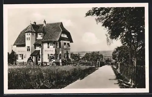 AK Freudenstadt /Schwarzwald, Hotel-Pension Essig