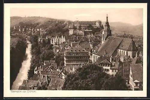 AK Tübingen, Aufnahme von Osten