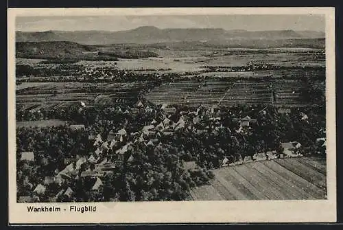 AK Wankheim, Flugbild, Panorama