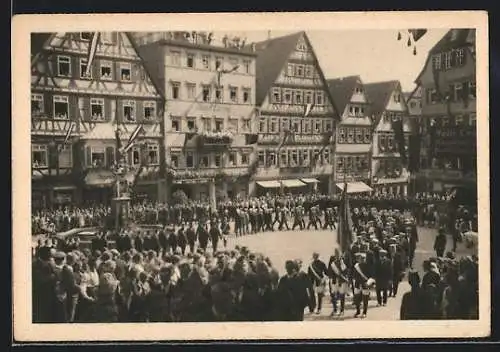 AK Tübingen, Festzug der Studentenschaft