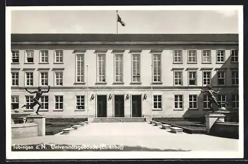 AK Tübingen a. N., Universitätsgebäude, Ehrenhof