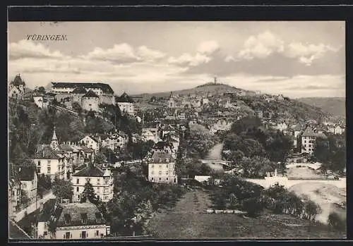 AK Tübingen, Aufnahme aus der Vogelschau