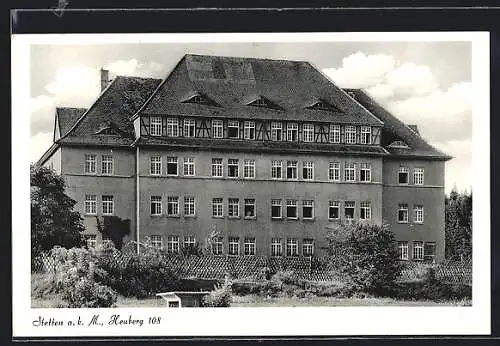 AK Stetten a. k. M., Heilstätte, Heuberg 108