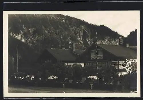 AK Bayrischzell, Hotel Deutsches Haus, Bes. Peter Müller