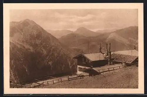 AK Rottach-Egern, Unterkunftshaus am Hirschberg