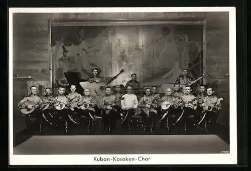 AK Kuban-Kosaken-Chor mit Instrumenten