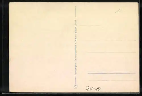 AK Zürich, Zürichseegefrörne 1929, Schornsteinfeger auf dem vereisten Zürichsee