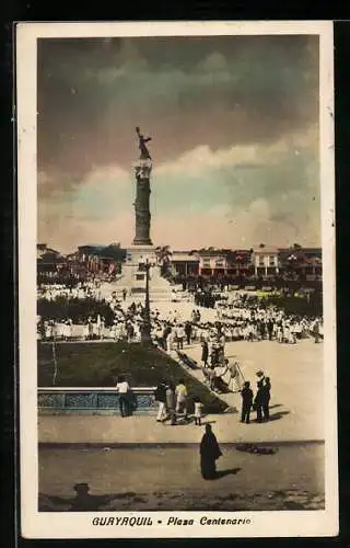 AK Guayaquil, Plaza Centenario