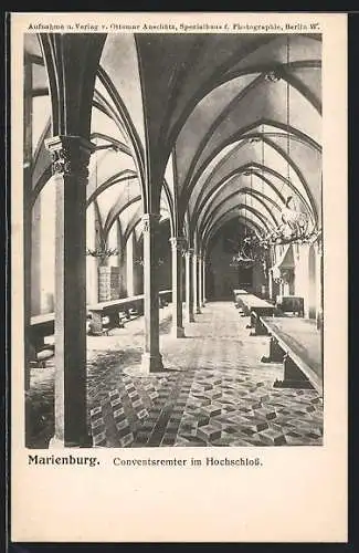 AK Marienburg, Conventsremter im Hochschloss