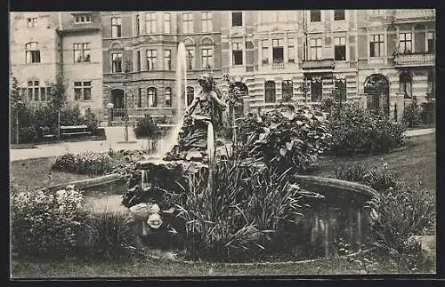 AK Dessau, Der Frinkbrunnen