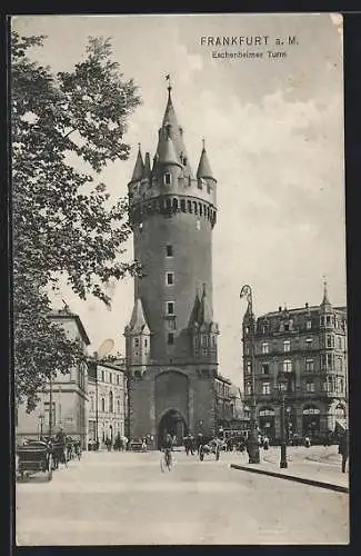 AK Frankfurt /Main, Eschenheimer Turm