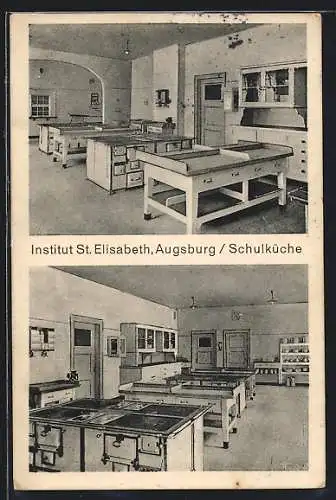 AK Augsburg, Die Schulküche im Institut St. Elisabeth