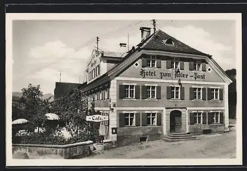 AK Hindelang i. b. Allgäu, Hotel zum Adler-Post