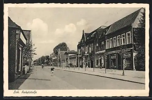 AK Leck, Geschäfte an der Hauptstrasse