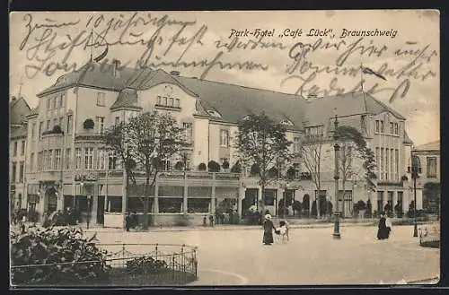 AK Braunschweig, Park-Hotel Café Lück