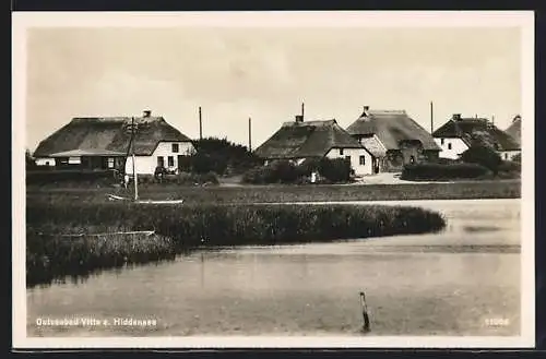 AK Vitte a. Hiddensee, Teilansicht