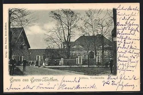 AK Gross-Ziethen / Schönefeld, Schloss, Vorderseite