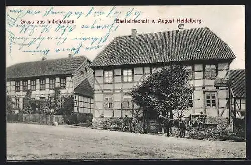 AK Imbshausen, Das Gasthaus von August Heidelberg